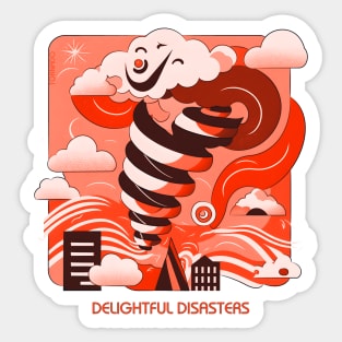 Delightful Disaster - Tornado Sticker